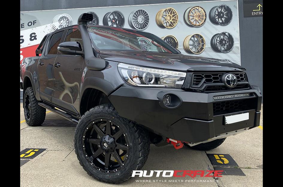 TOYOTA HILUX N80 RUGGED X BLADE OR MATTE BLACK 